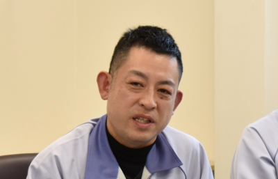 製造部 生産管理課 係長 山岸康弘氏