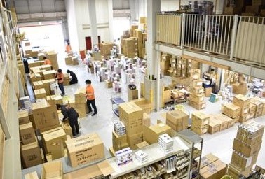出荷作業の様子